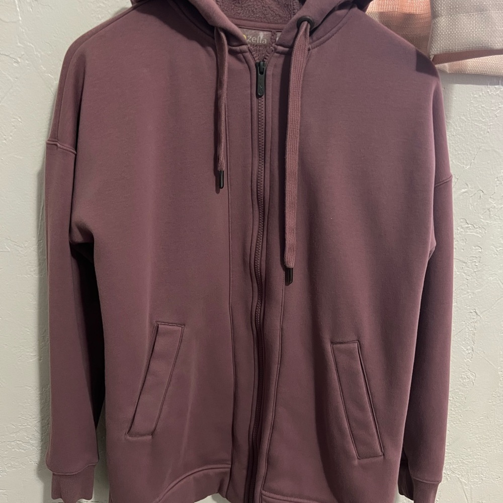 Zella Dusty Purple Fleece Hoodie